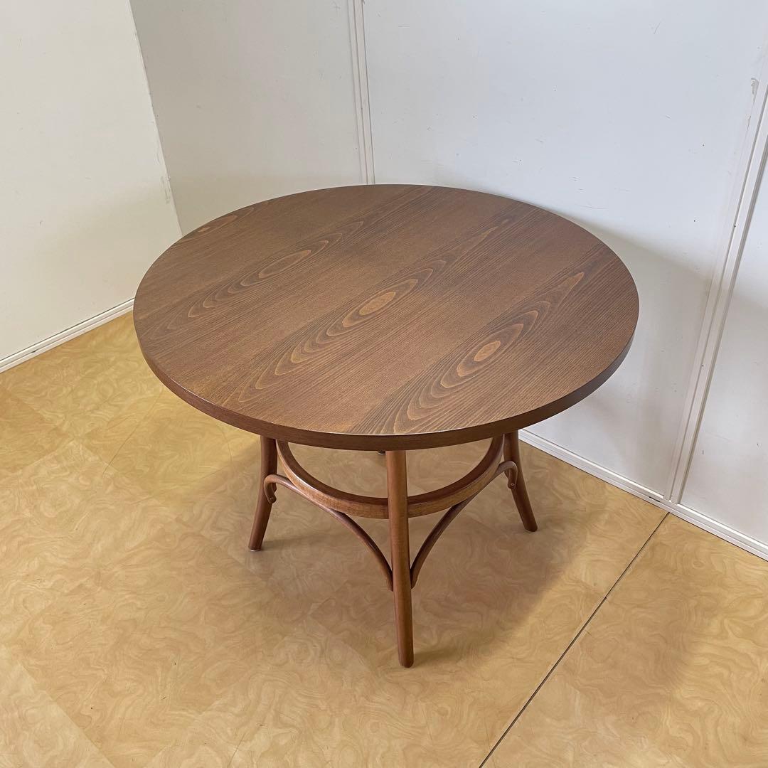 むん様専用 フランスベッド TON ダイニングテーブル 丸テーブル 曲木