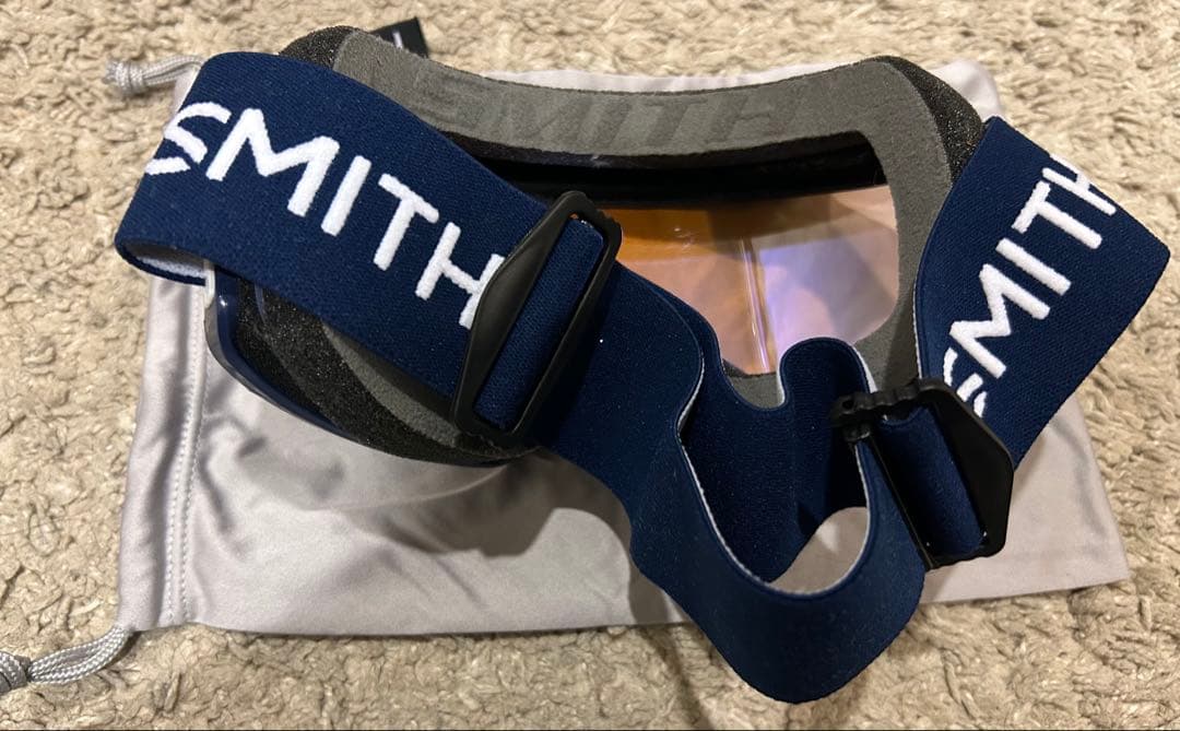 新品未使用品SMITHゴーグルRangeネイビーブルーセンサーミラー国内正規