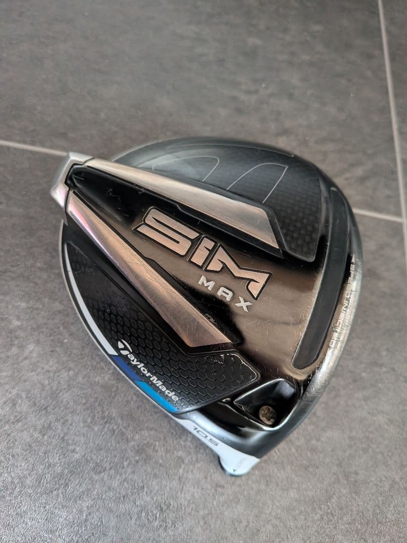●名器　日本仕様●SIM MAXドライバー 10.5 ヘッドのみ テーラーメイド SIM MAX ドライバー 10.5° ヘッド単体の買取価格