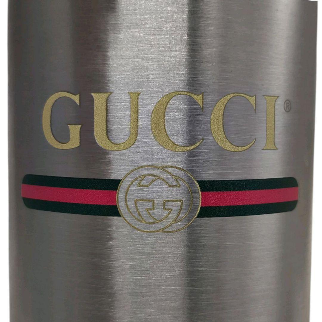 未使用】 非売品 グッチ 水筒 タンブラー インターロッキング シェリー