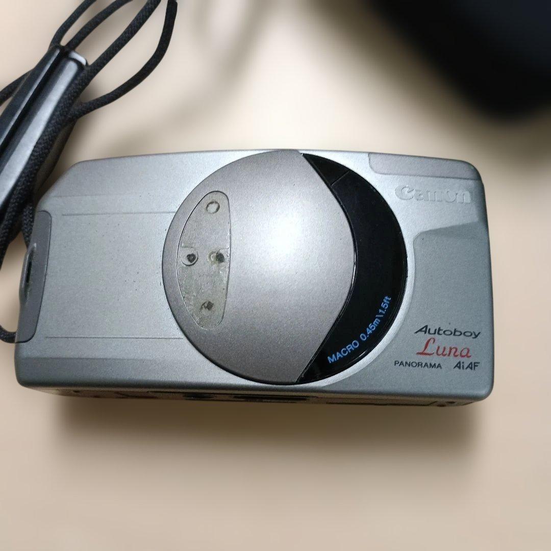 Canon Autoboy Luna Ai4F フィルムカメラ ケース付き - メルカリ