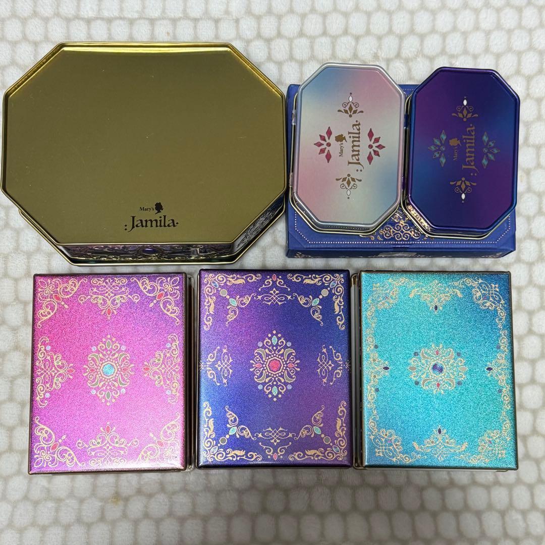 空缶】2025年 ジャミーラ缶 5種類 メリーチョコレート バレンタイン