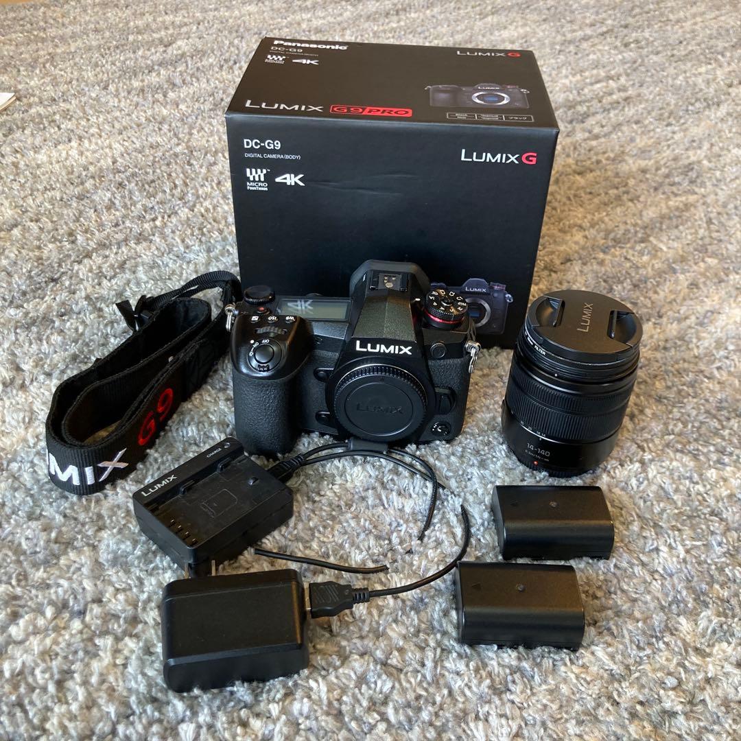 LUMIX DC-G9pro ミラーレス一眼　レンズセット（H-FS14140） Amazon | パナソニック ミラーレス一眼カメラ ルミックス G9 レンズ