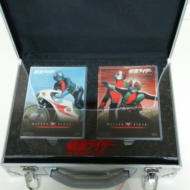 DVD「仮面ライダー」1号・2号BOX（美品・2002年）＋特典2
