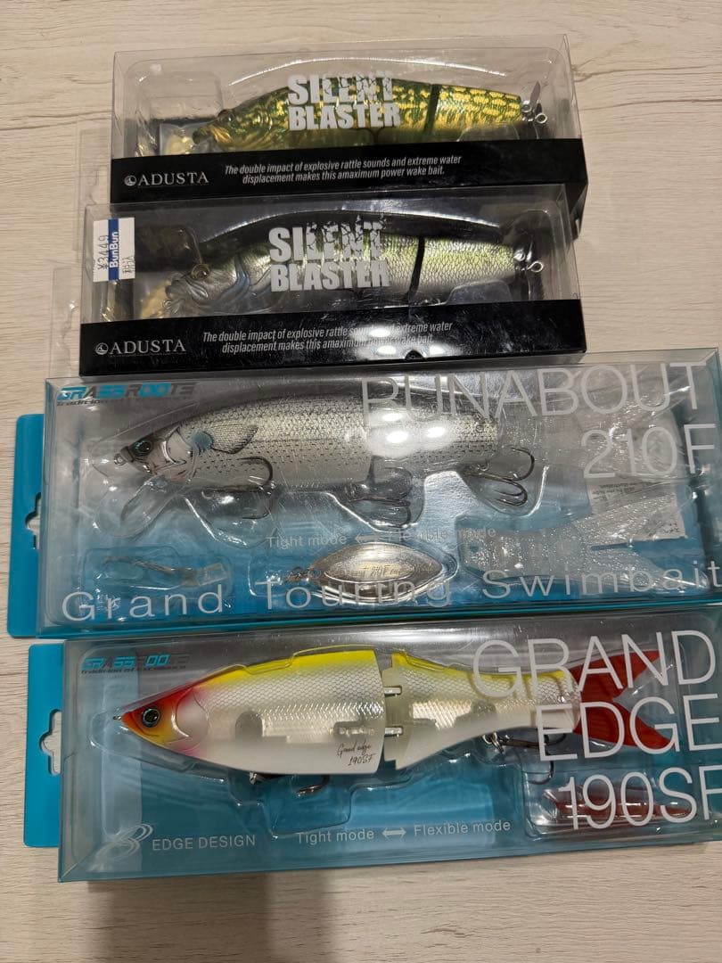 ルアー・フライ ADUSTA SILVER BLASTER GRAND EDGE 190SF Grass Roots Grand Edge 190SF – Japan Import Tackle