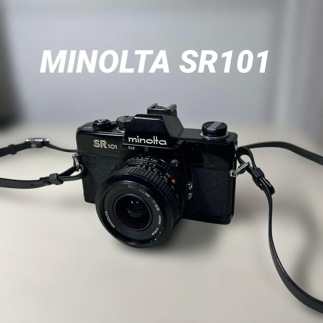 ミノルタ MINOLTA SR101ブラックボディ フィルムカメラ - メルカリ