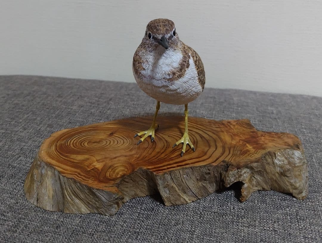 ミニバードカービング　\"イソシギ“