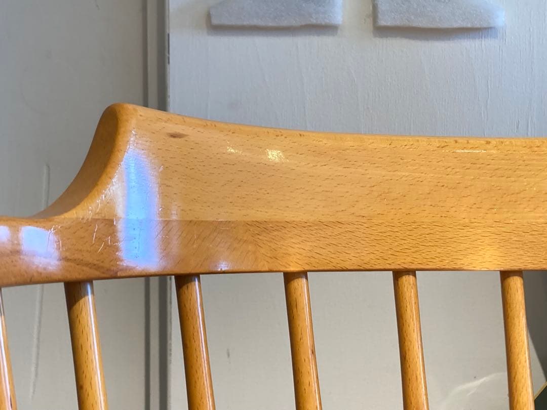 ②画像65枚 キツツキ ダイニングチェア ナチュラル 昭和56年 アーム