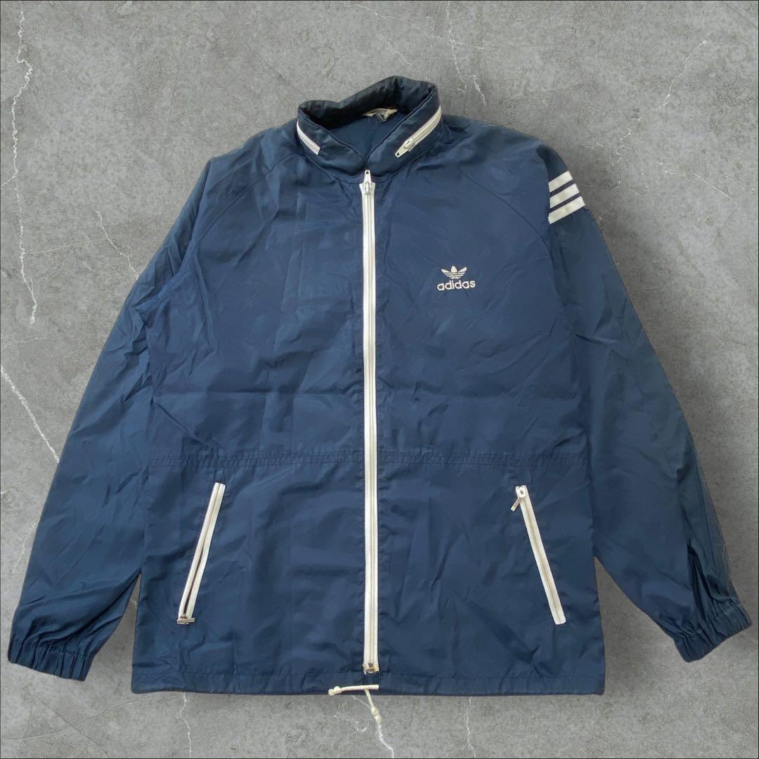 80s デサント製 adidas アディダス ナイロンジャケット ヴィンテージ