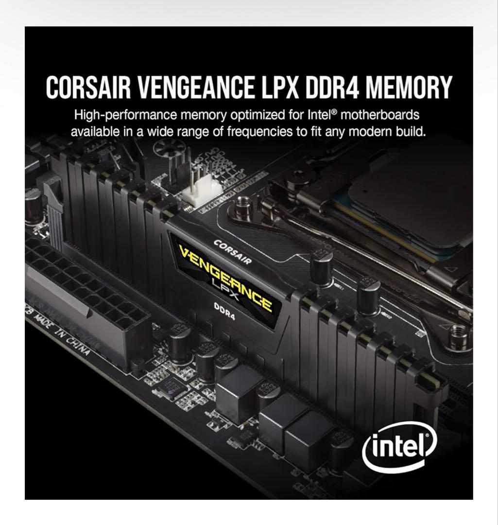 Corsair VENGEANCE LPX 32GB (16GB×2) ddr4 - メルカリ