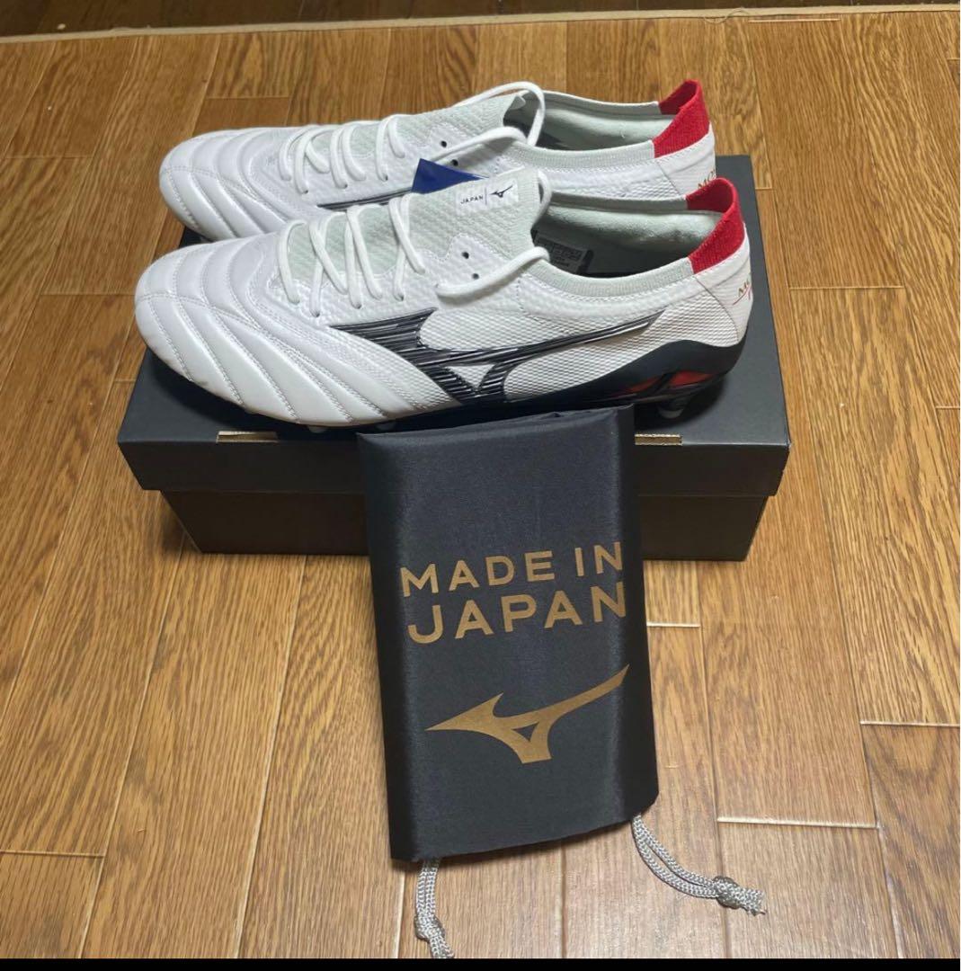 ミズノ モレリア NEO 4 β JAPAN ホワイト 28.0cm