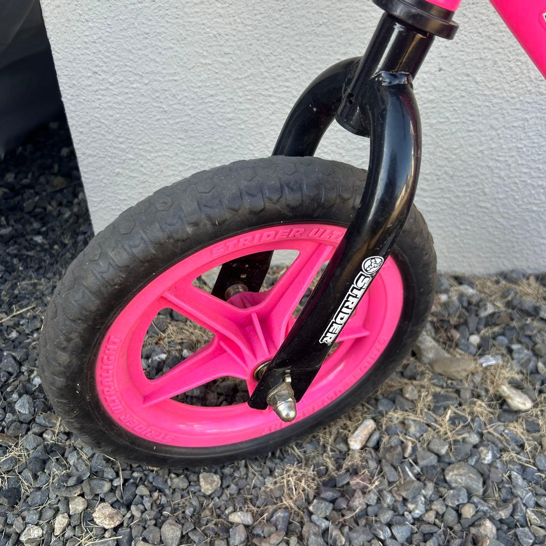 STRIDER バランスバイク ピンク - メルカリ