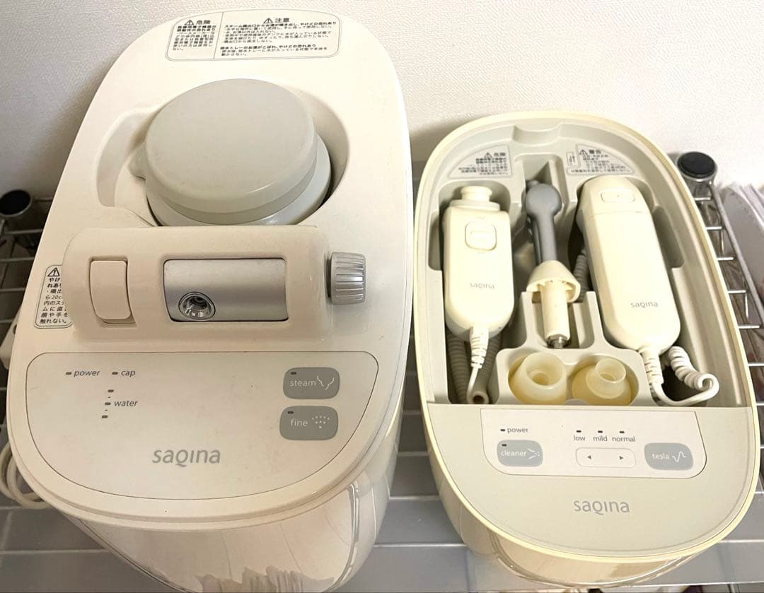 サキナ ピノ 説明書・クシ管・タンク洗浄剤付き サキナエステマシン タンク洗浄動画 | ホームエステ機器のパイオニア