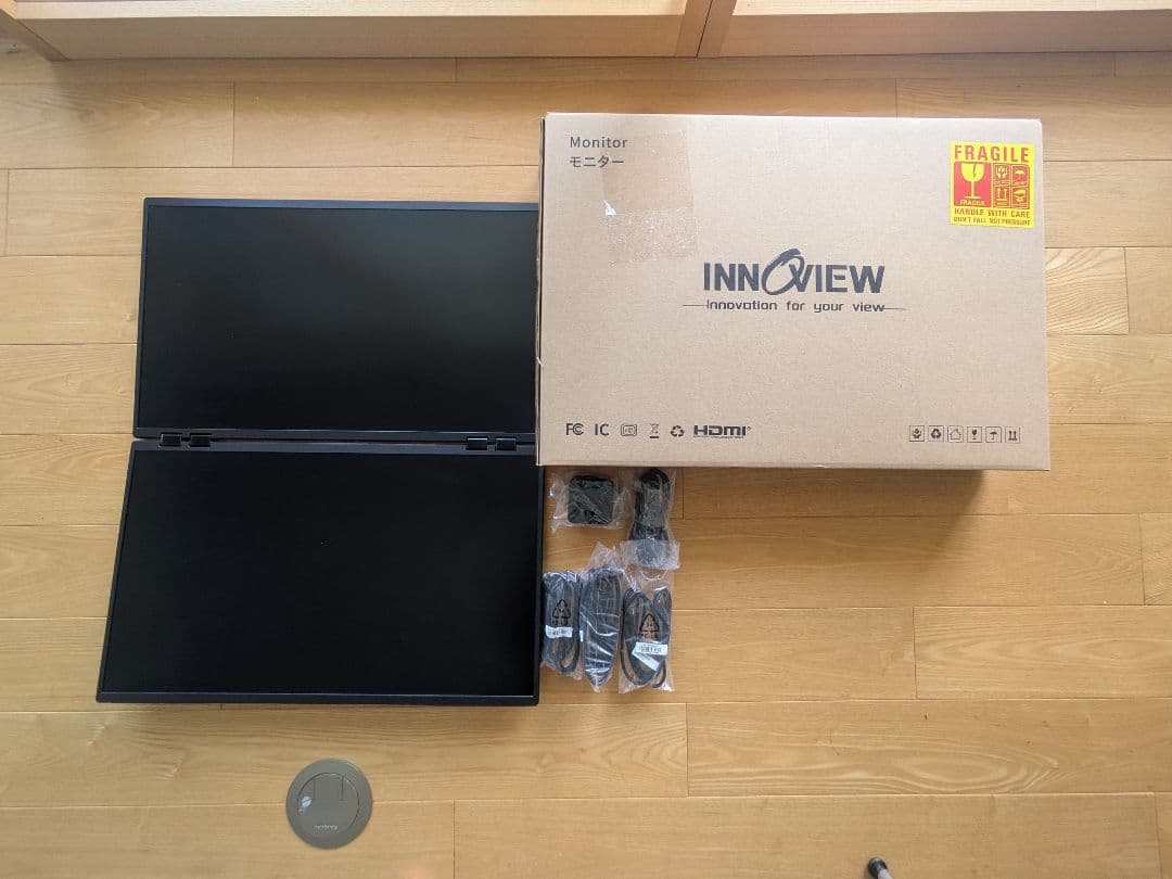 InnoView デュアル モバイルモニター 23.8インチ Amazon.co.jp: デュアル モバイルモニター 23.8インチ InnoView