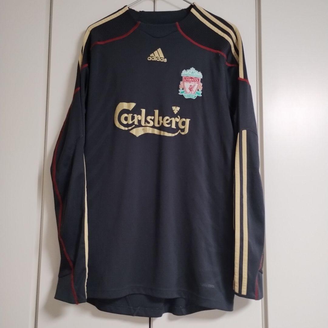 アディダス リヴァプール 09-10 アウェイ ユニフォーム 長袖 - メルカリ