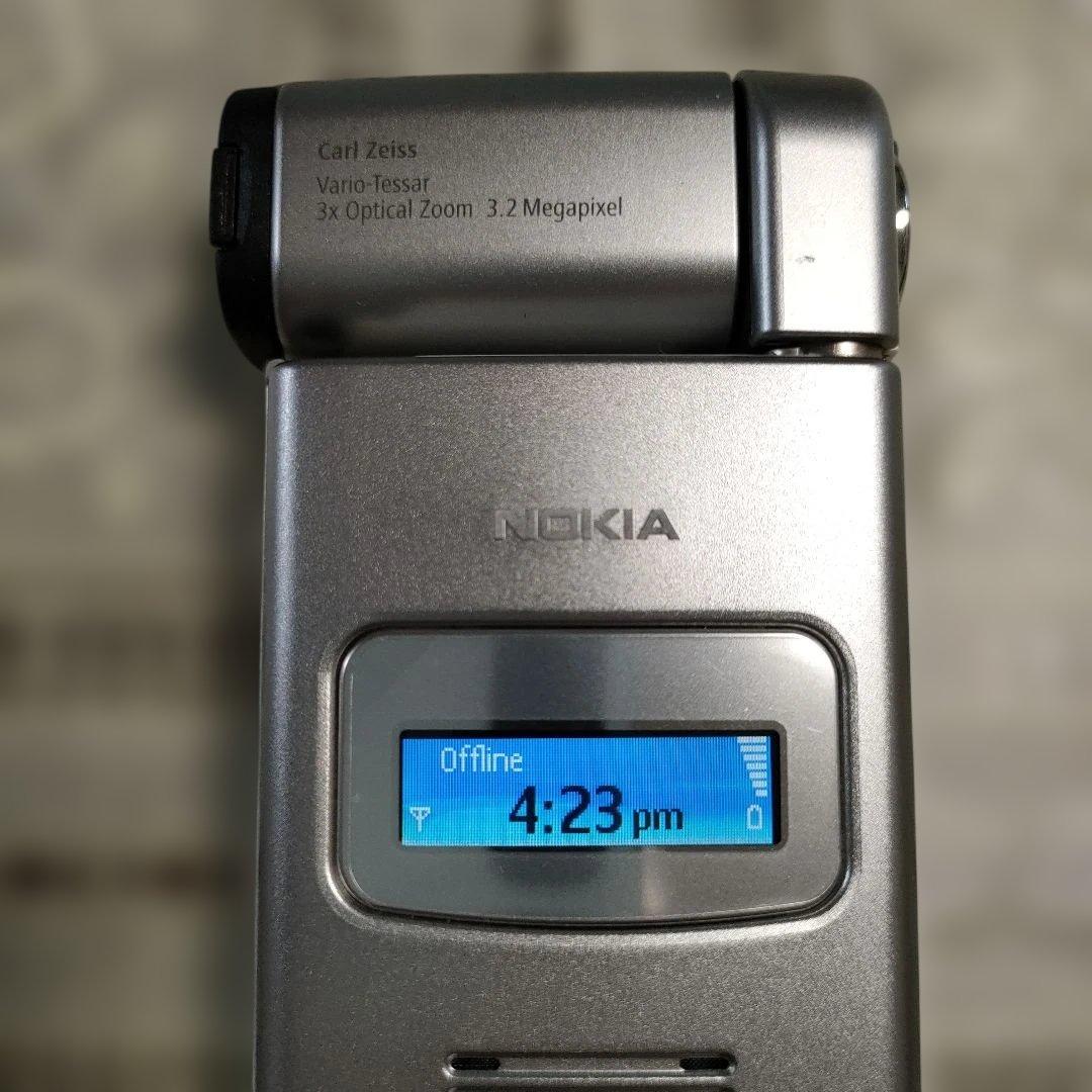 ノキア ビデオカメラ型携帯電話『NOKIA N93』純正バッテリー＆DVD付