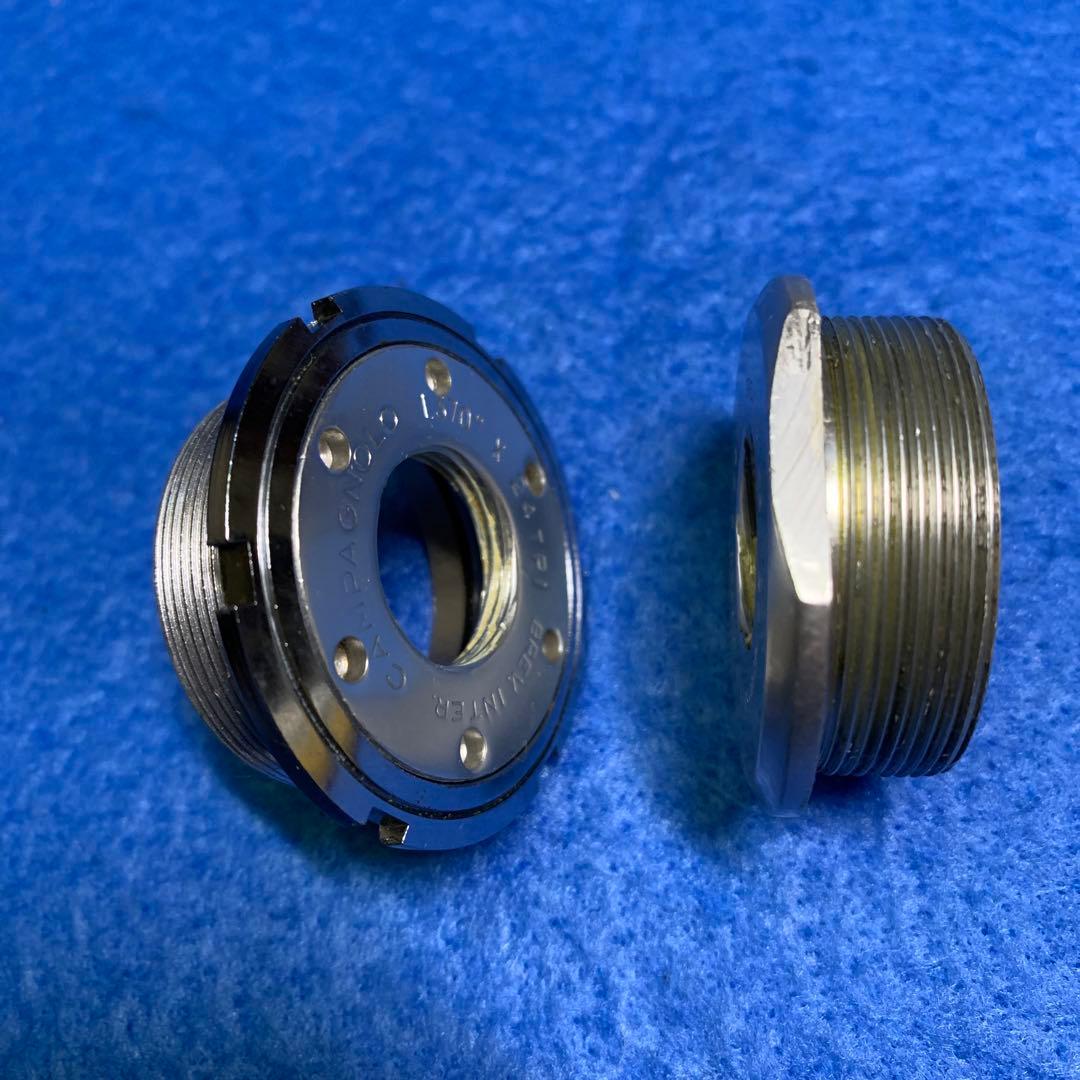 カンパニョーロスーパーレコードボトムブラケット チタンシャフトW