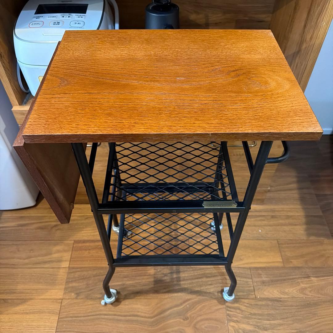 Niko and… ニコアンド キッチンワゴン キャスター付き niko and…（ニコアンド） 家具 オリジナルシェルフワゴン : ZOZOTOWN