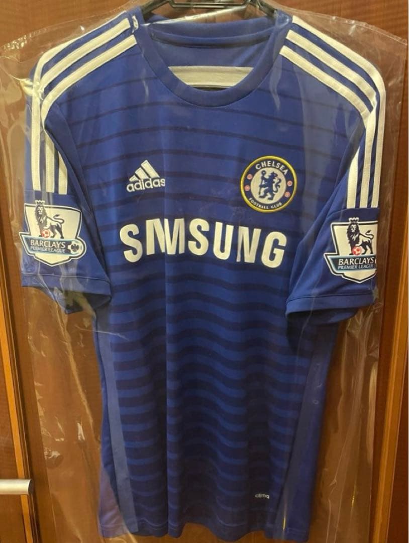 国内正規品・美品】 14/15 エデン アザール ユニフォーム チェルシー