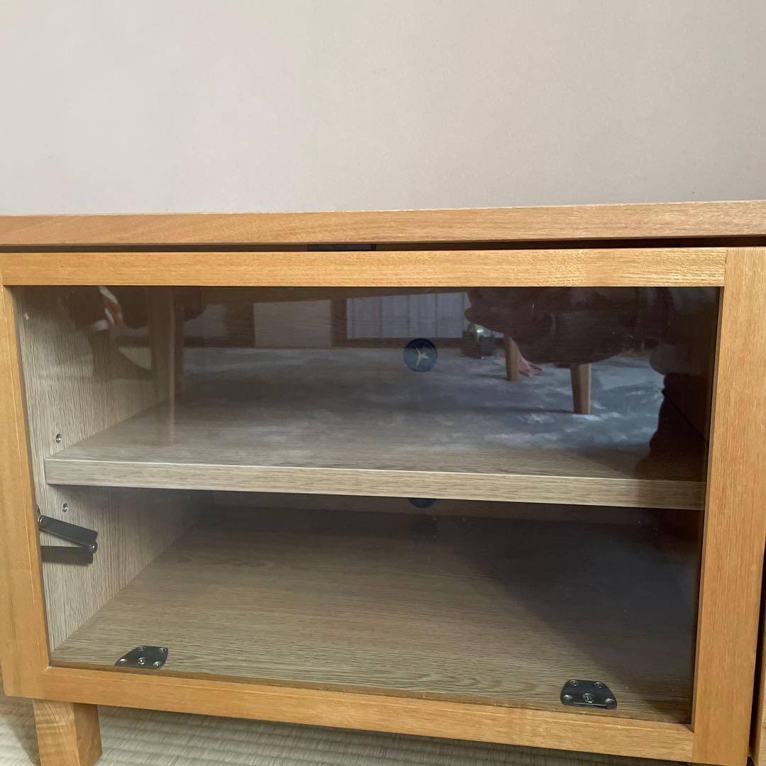 無印良品 MUJI 木製AVラック テレビボード テレビ台 幅110cm