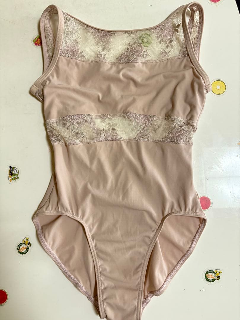 チャコット Chacott 永久メイ レオタード140J ジュニア くすみピンク