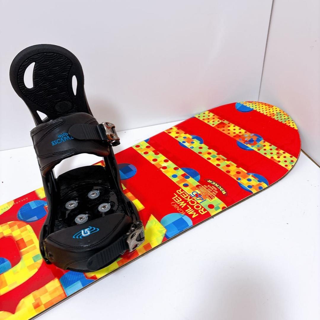 初心者おすすめ 】 IGNIO Burton スノーボード セット 145cm