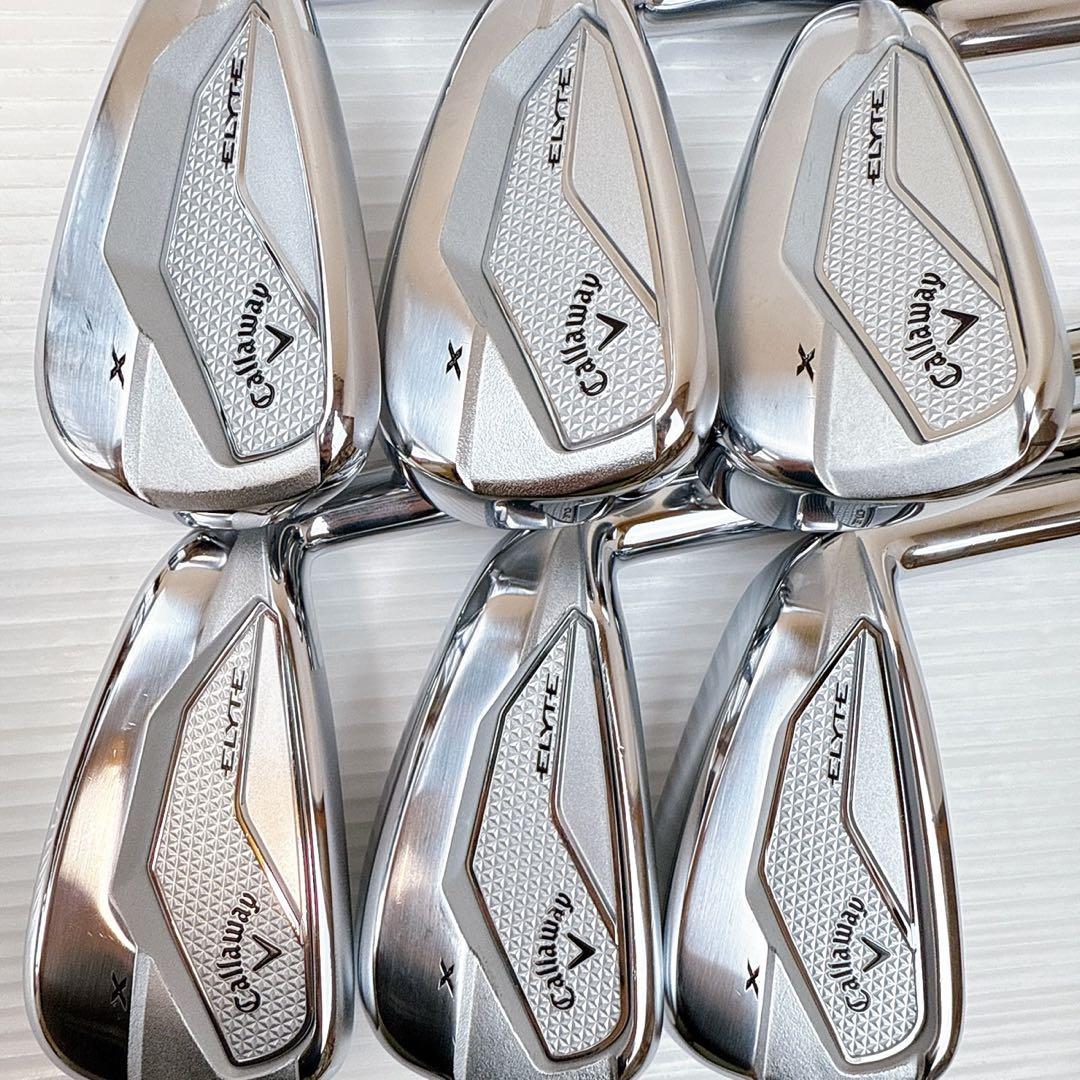 状態良好】キャロウェイ エリートX アイアンセット 6本 ゼロス7(S