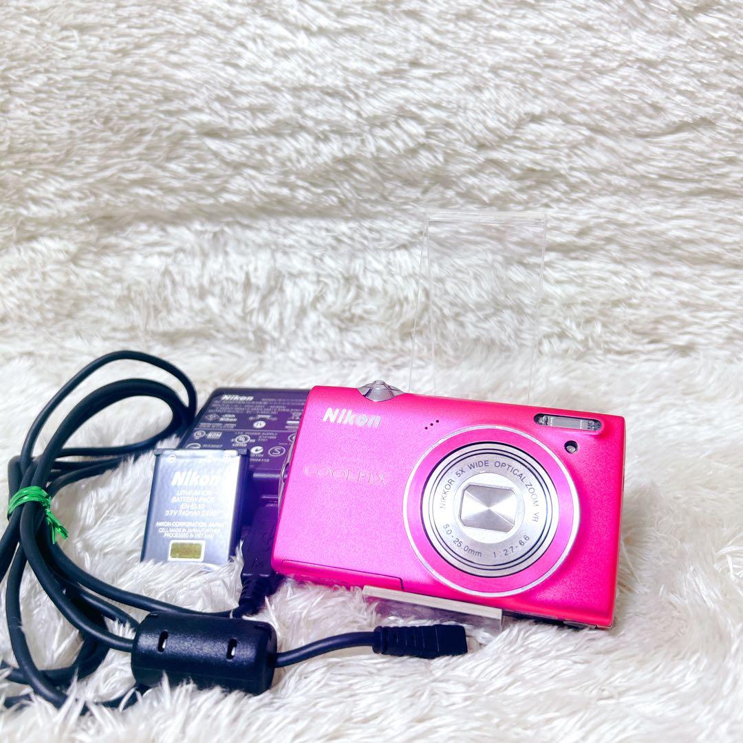 極美品】 Nikon COOLPIX S5100 ピンク 5倍光学ズーム - メルカリ