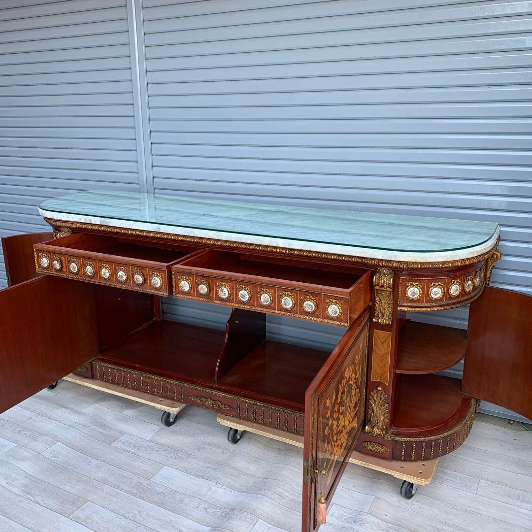 スペイン 最高峰 mariner マリネール 大理石 サイドボード - メルカリ