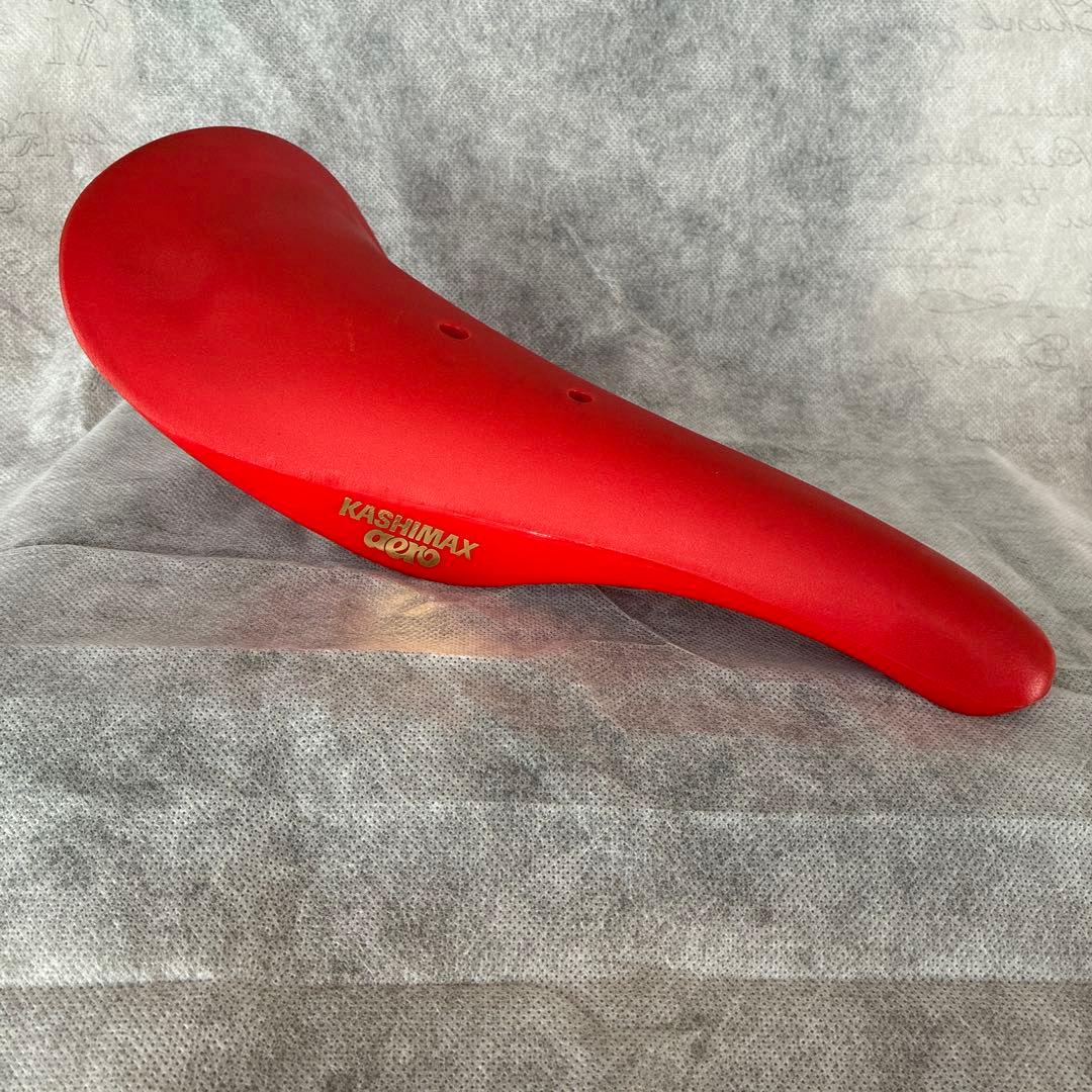 KASHIMAX aero BMXサドル　赤 KASHIMAX* aero bmx saddle (red) - BLUE LUG ONLINE STORE