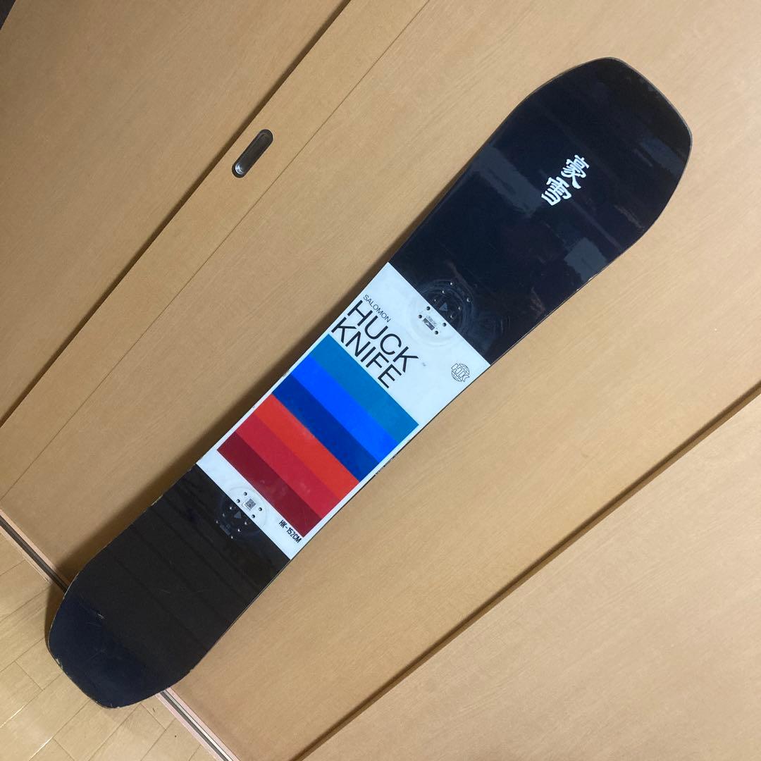 サロモンHUCK KNIFE 152cm スノーボード ビンディング付※バラ売可