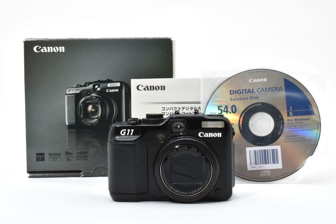 Canon キヤノン PowerShot G11 コンパクトデジタルカメラ 箱付 PowerShot G11 - Canon Camera Museum
