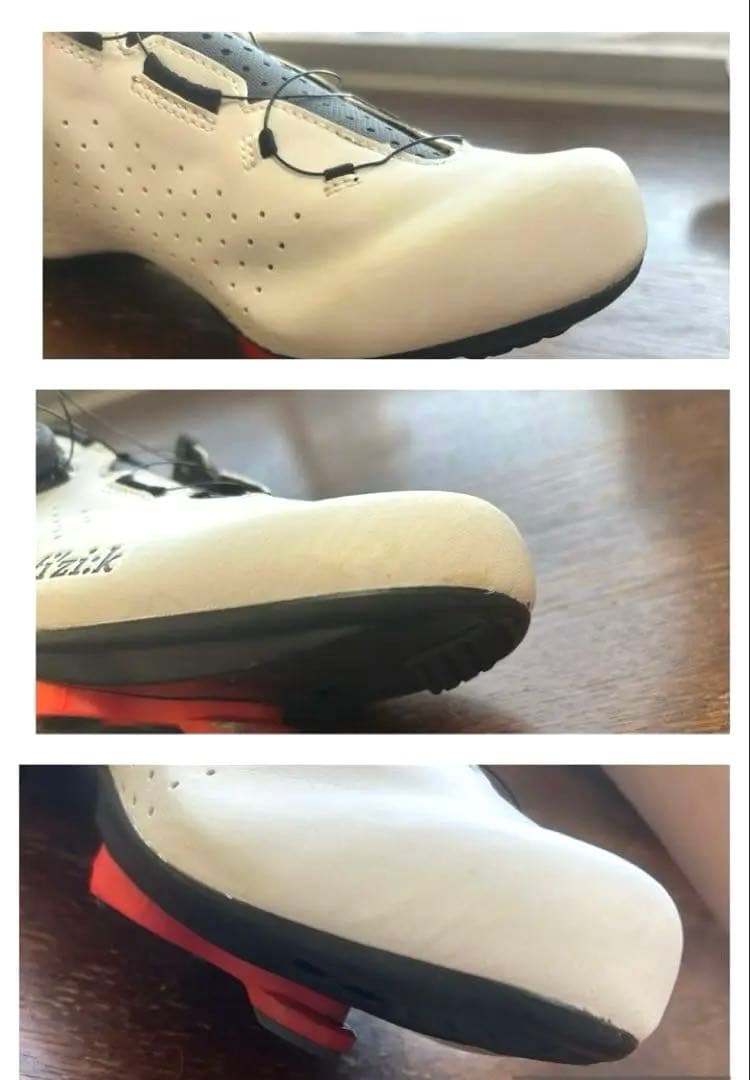 【美品】フィジークfizi:k VENTO OMN 41.5 26.7cm 白