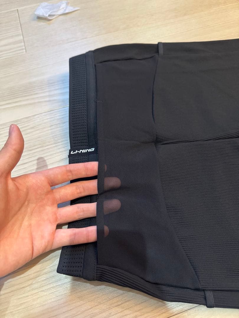 Li-ning（リーニン）マラソン エリート ハーフタイツ Lサイズ 大迫傑