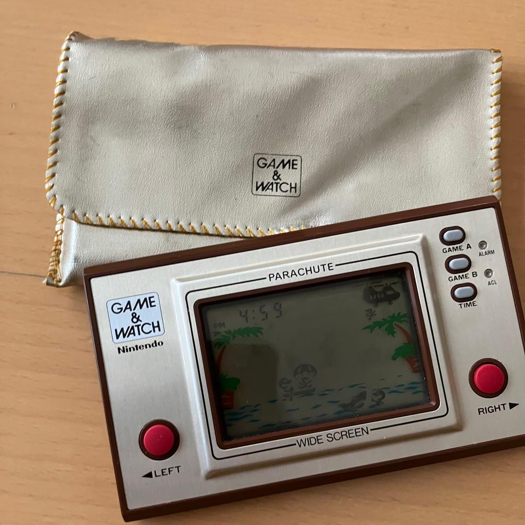 任天堂 ゲームウォッチ パラシュート 専用ケース付き - メルカリ