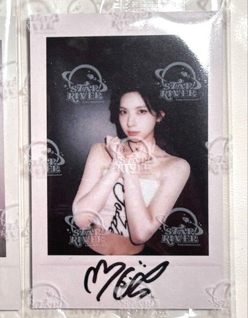 NMIXX ベイ 1st starriver sr 限定 チョコ チェキトレカ - メルカリ