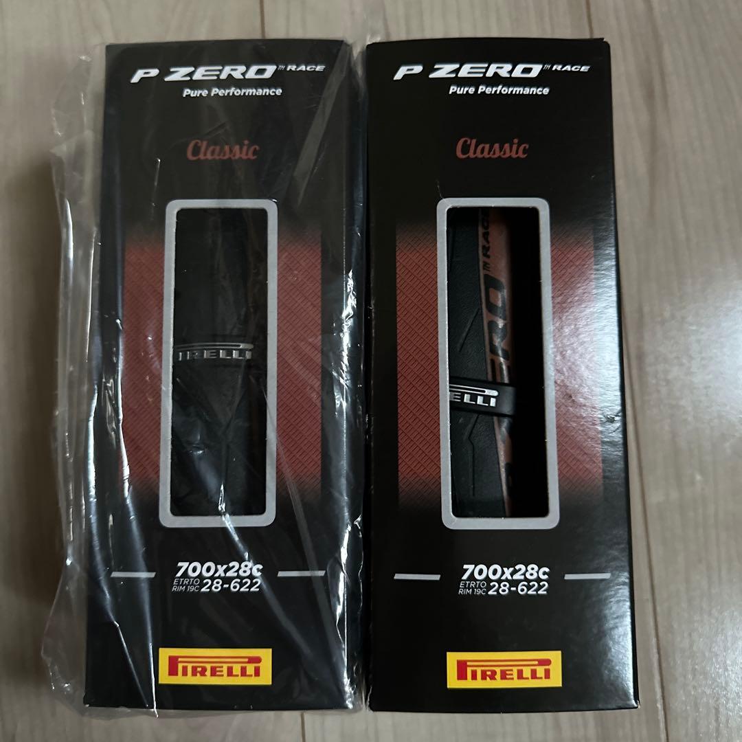 2本　ピレリPZERO Race Classic 700×28C(新品) PIRELLI ( ピレリ ) クリンチャー P ZERO RACE CLASSIC ( Pゼロレース