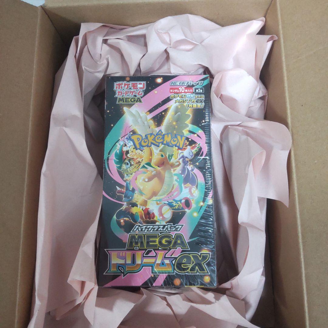 シュリンク付 ポケセン産 ポケモンカード MEGAドリームex BOX - メルカリ