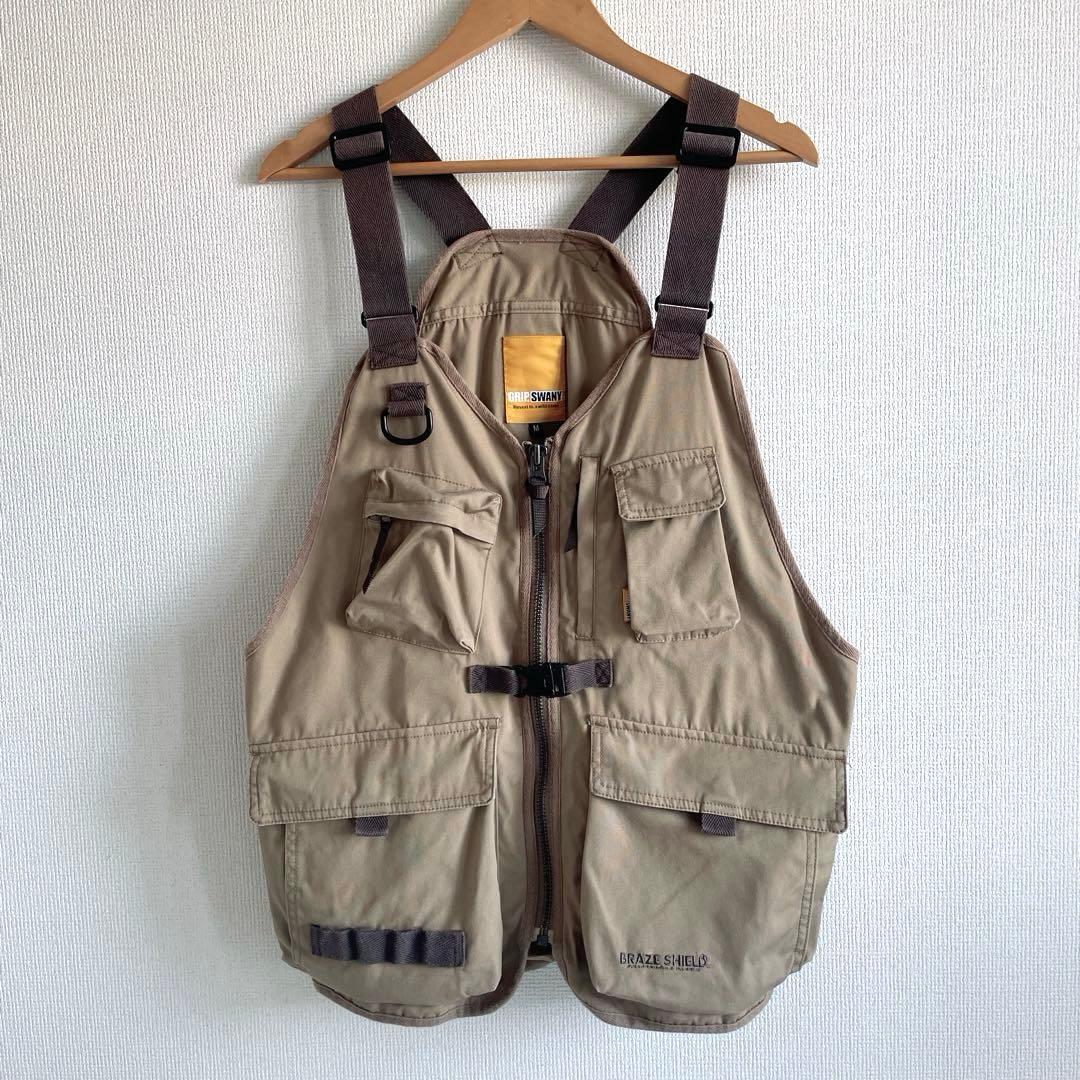 グリップスワニー×フリークスストア別注 難燃キャンプベスト サイズM