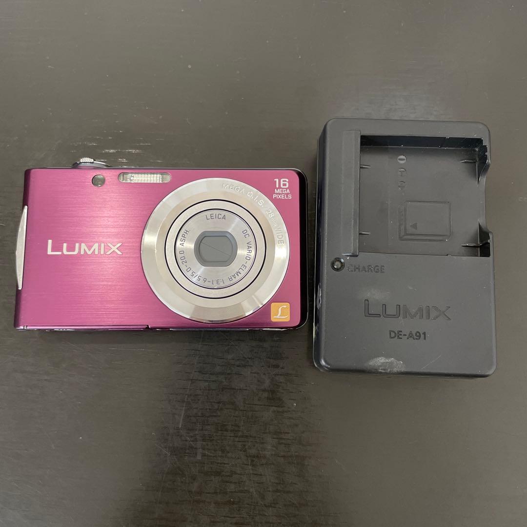 美品　Panasonic LUMIX DMC-FH5 デジタルカメラ　パープル Amazon | パナソニック デジタルカメラ LUMIX FH5 バイオレット DMC