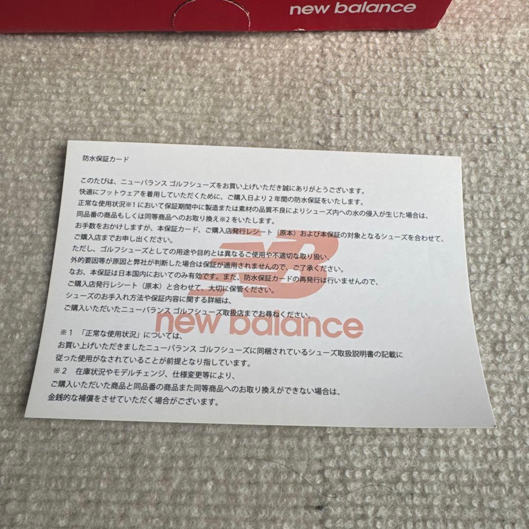 ニューバランス ゴルフシューズ 24.5cm 新品