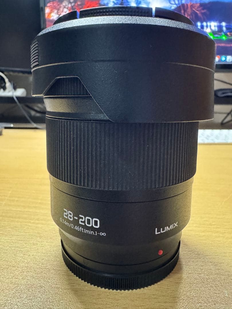 LUMIX S 28-200 mm F4-7.1(Lマウント) ※ケース無し パナソニックからフルサイズミラーレス一眼カメラ Lマウントシステム用
