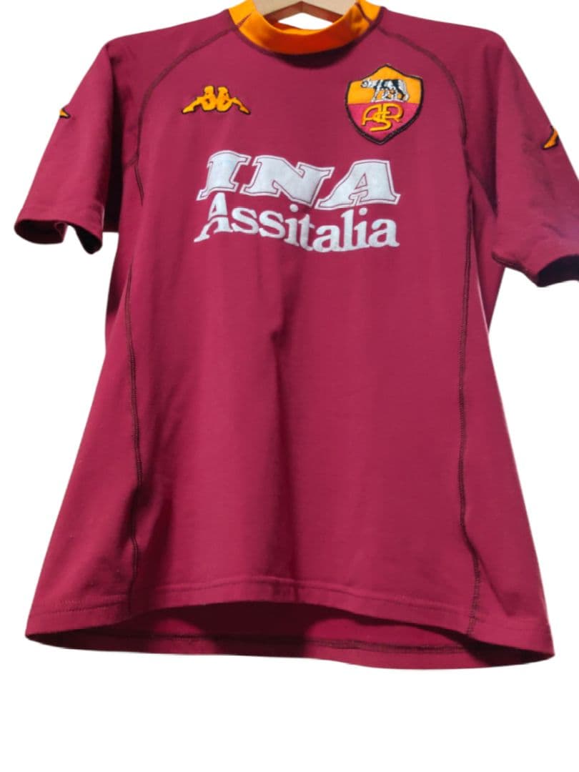 イタリア製 ASローマユニフォーム 中田英寿 背番号8 kappa 00/01