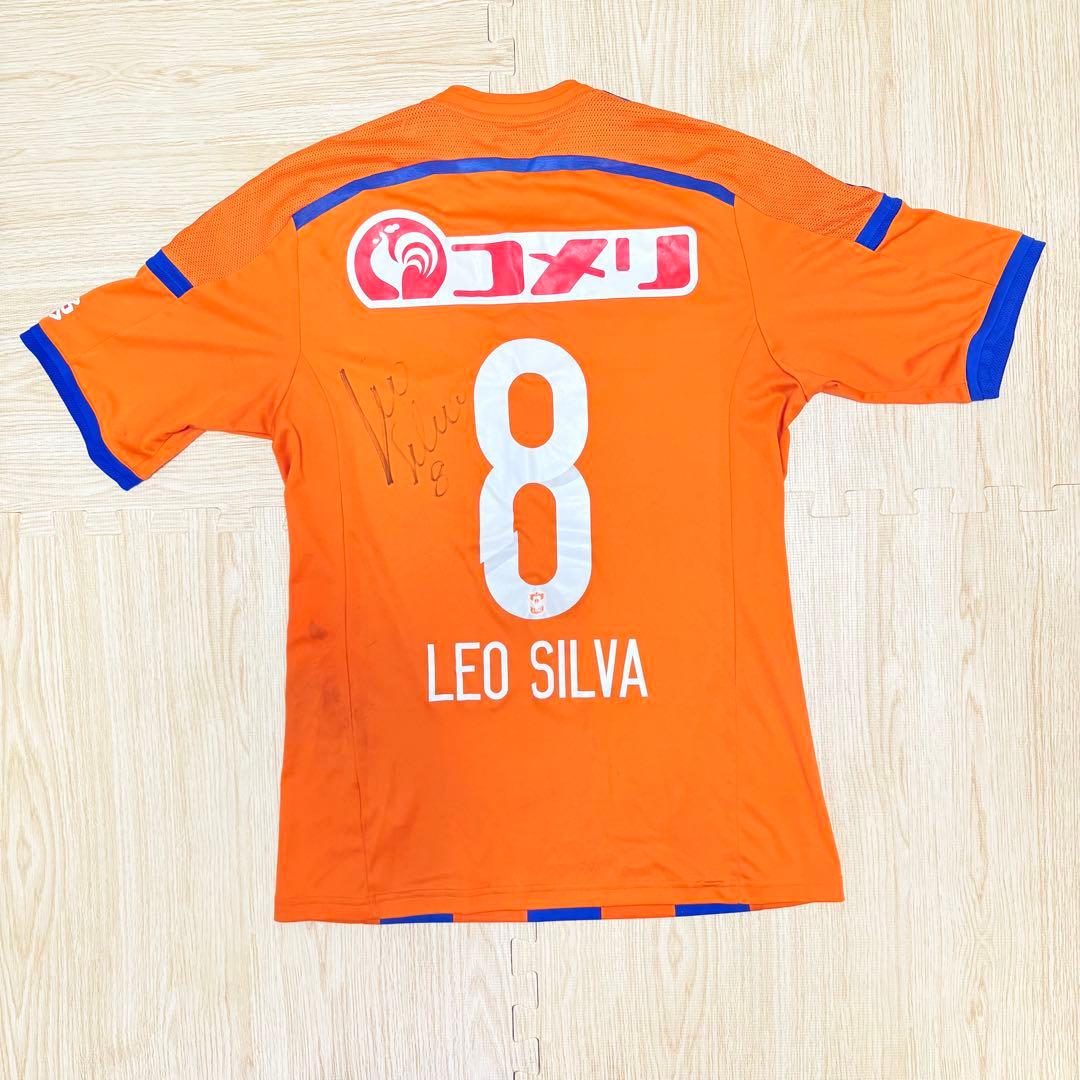 【直筆サイン入り】　レオシルバ　アルビレックス新潟　ユニフォーム スペシャル特典『直筆サイン入りオフショット写真』つき！ 2022-23