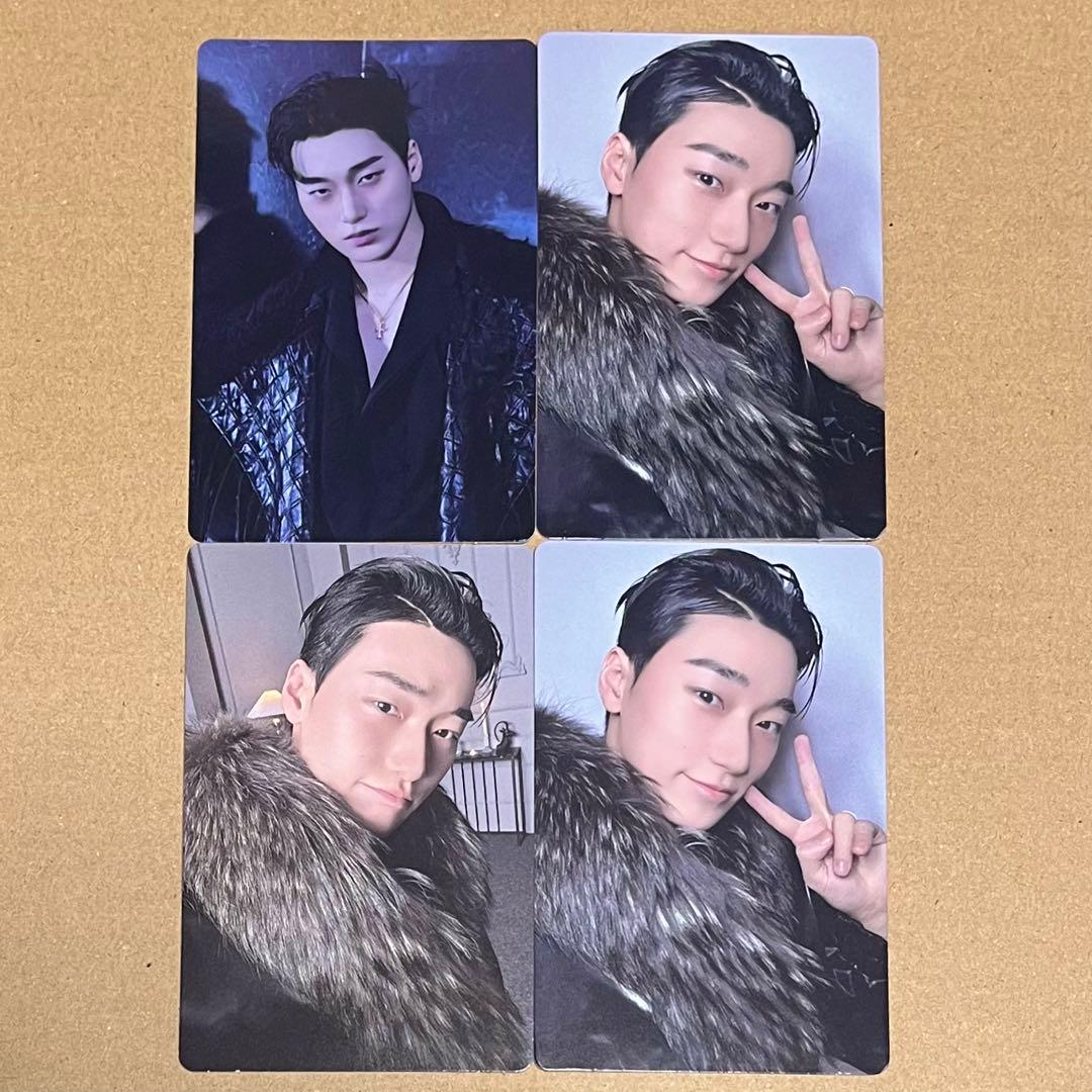 ATEEZ サン ポカアルバム トレカ 4枚セット POCAALBUM - メルカリ