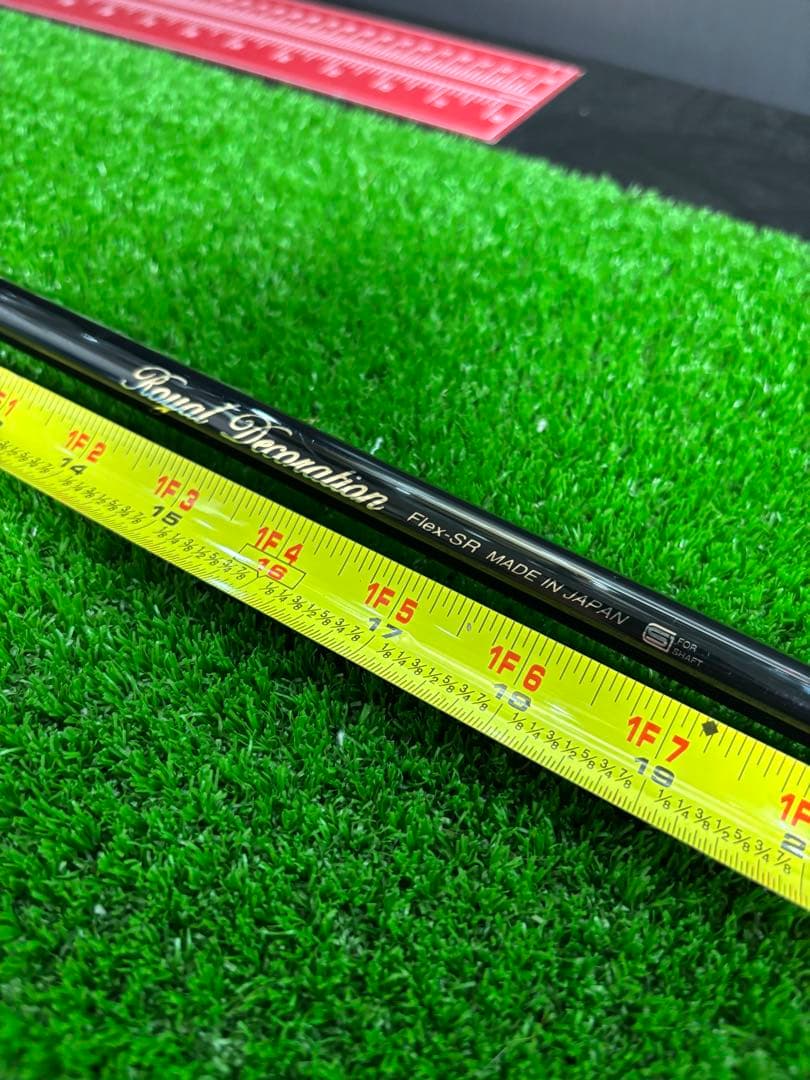 クレイジー ロイヤルデコレーション SR フェアウェイ UT用　スリーブ選択可能 クレイジー ロイヤルデコレーション SR フェアウェイ UT用 スリーブ