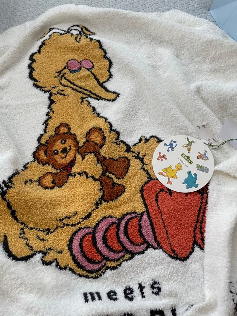 ジェラートピケ セサミストリート ビッグバード ブランケット - メルカリ