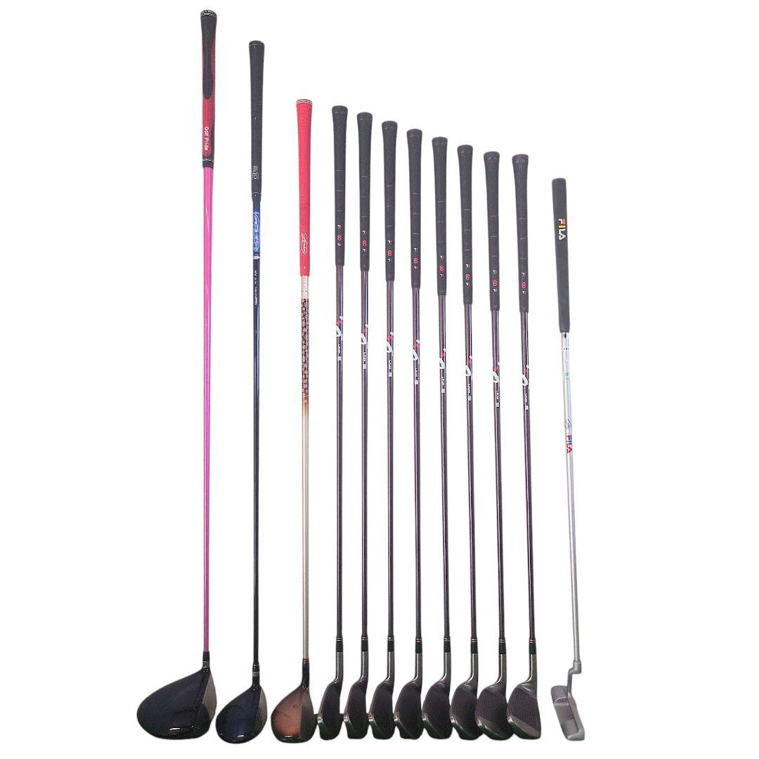 A53☆レディース12本FLEX-L☆右利き用☆初心者ゴルフクラブセット