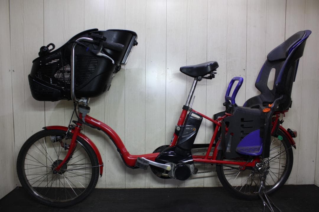 パナソニック ギュットミニ BE-ENM035R 20型 3段 8.9AH 赤色