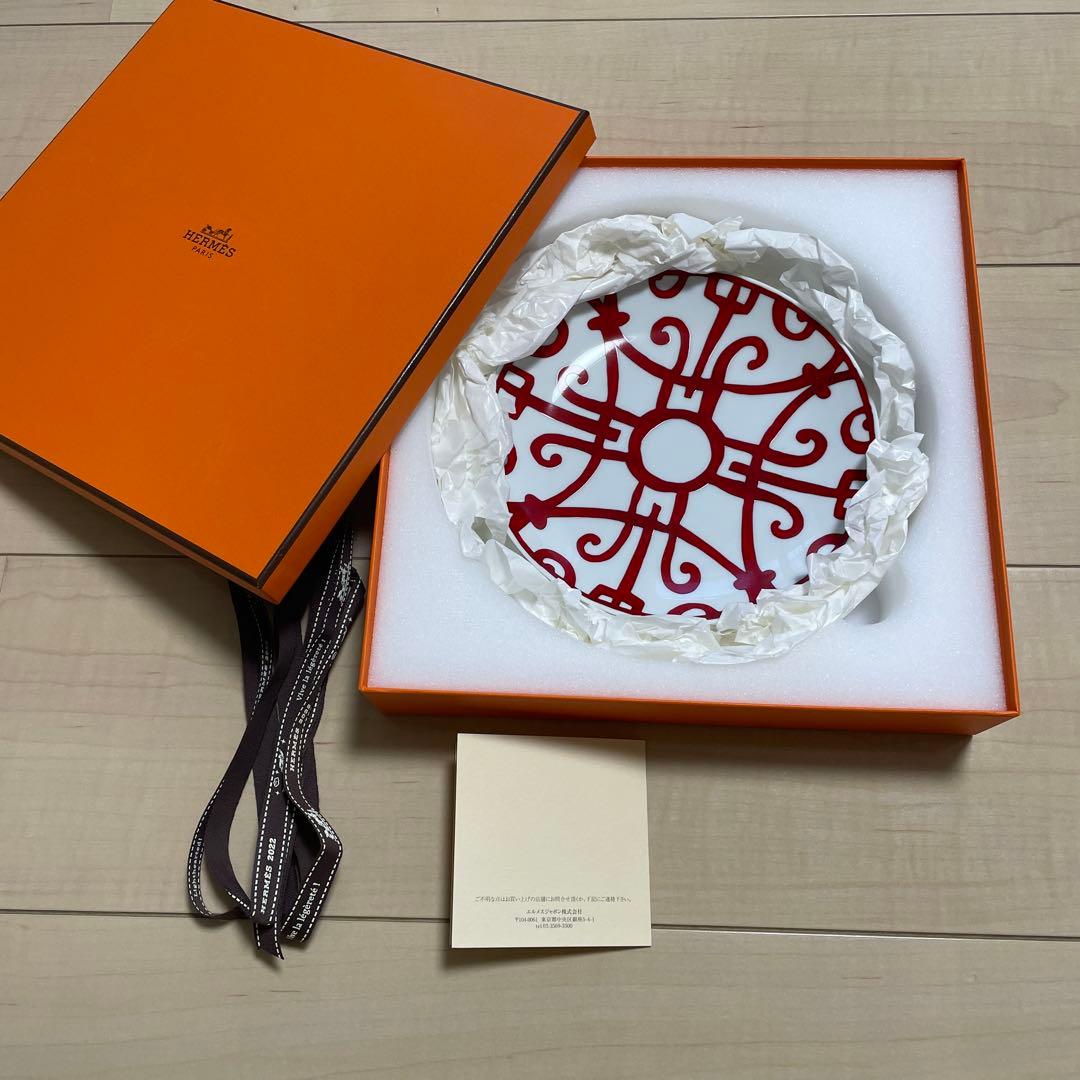 エルメス　HERMES ガダルキヴィール　プレート　1枚 Balcon du Guadalquivir dessert plate | Hermès USA